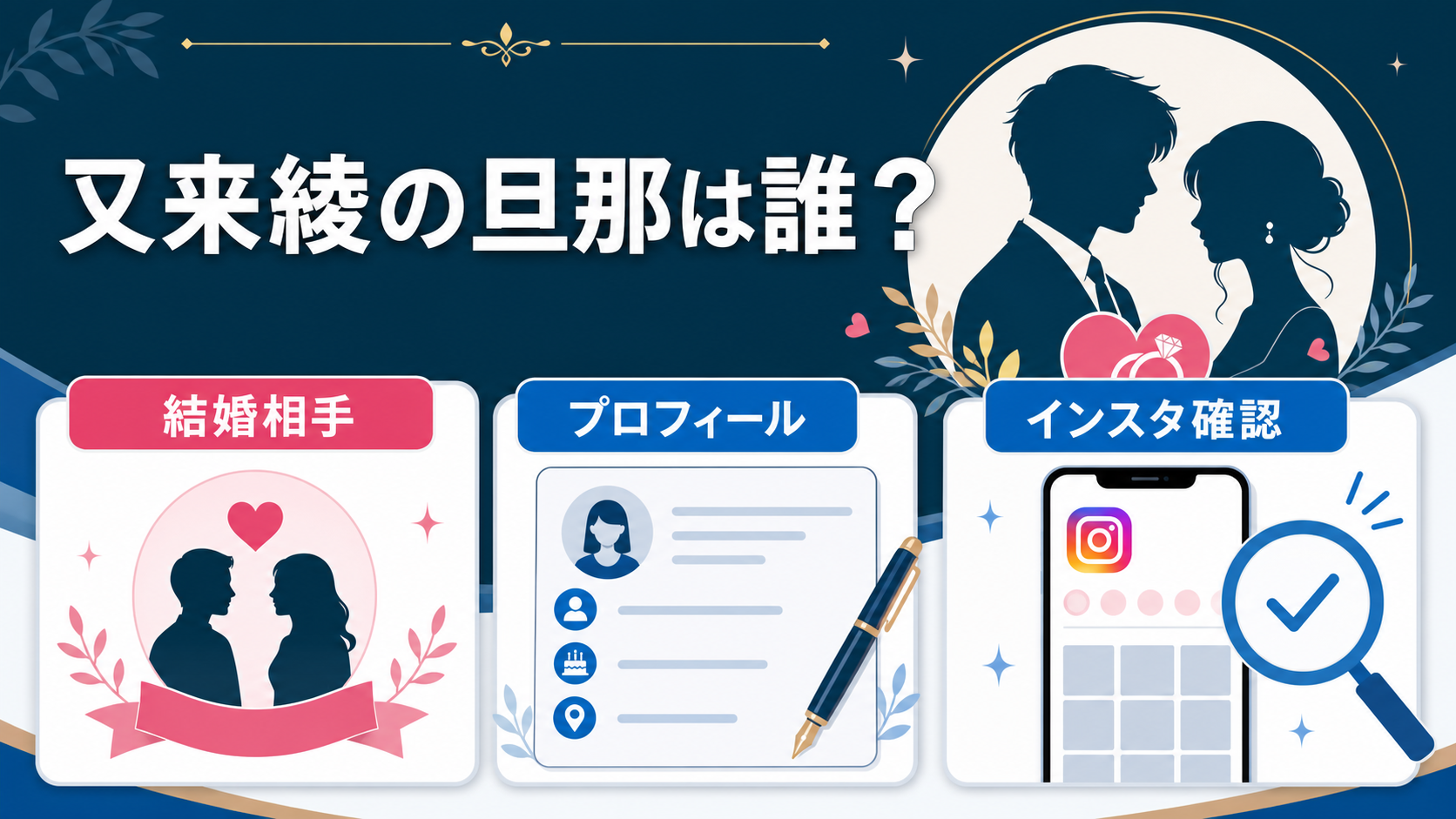 結論：旦那情報は公開情報と時系列で確認順を固定する
