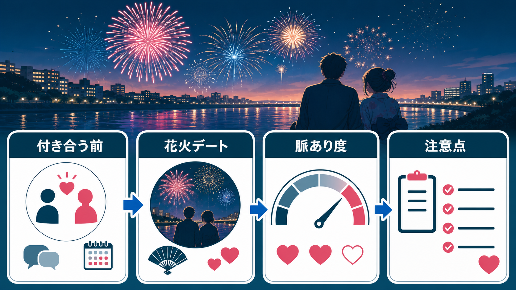 結論:花火デートは日程共有と次回連携が成否を決める