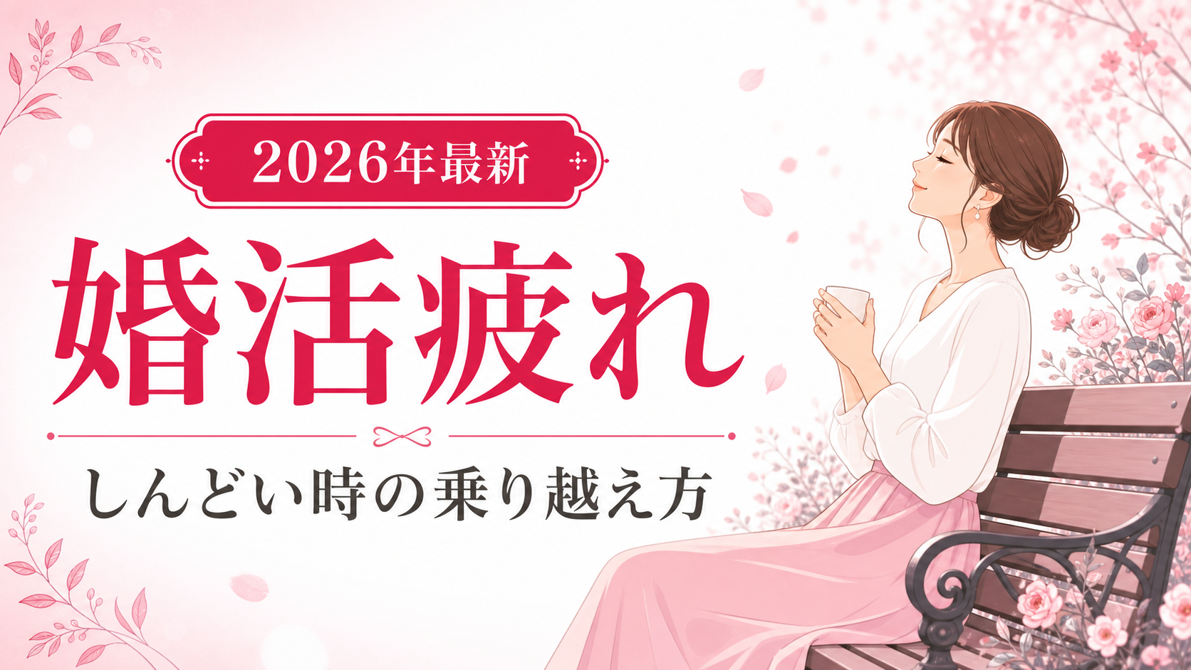 婚活疲れの原因と対処法｜しんどい時の乗り越え方